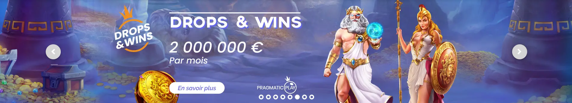 Drop and Wins MIDAS LUCK CASINO
