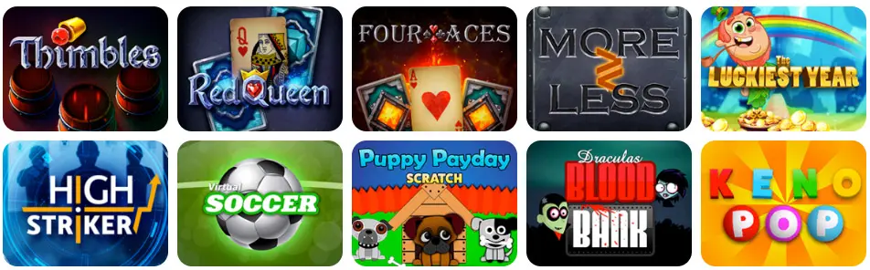 Jeux en ligne MIDAS LUCK CASINO