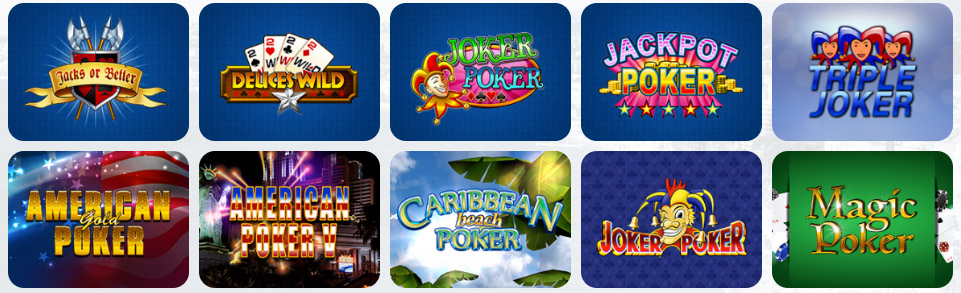 Video Poker MIDAS LUCK CASINO