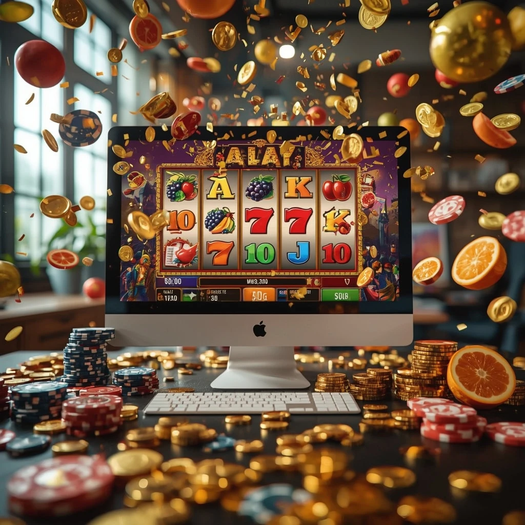 Machines à sous sur l'écran Midas Luck Casino